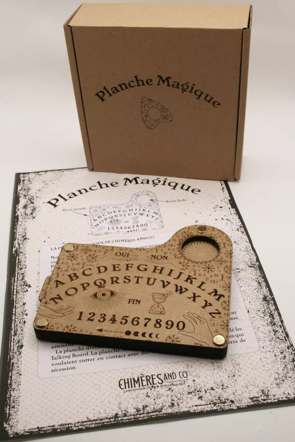 Planche en bois Ouija